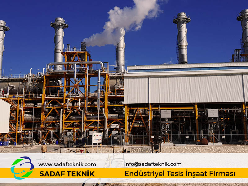 Pars Gaz Sahasındaki Hizmet Üniteleri